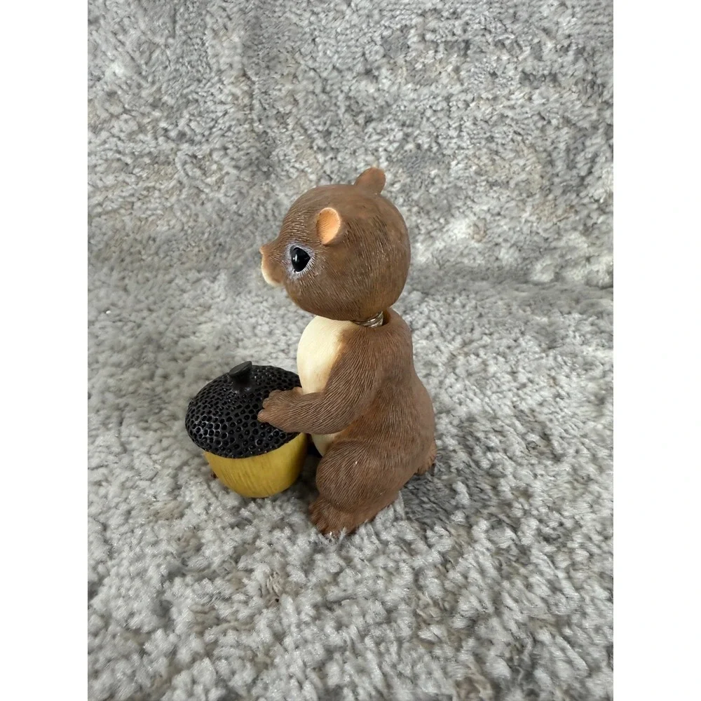 Fitz and Floyd Charming Tails Sebastian Bobble Head 98/518 Figurine w/Box